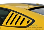DefenderWorx Mustang Quarter Window Louvers (2015 All)